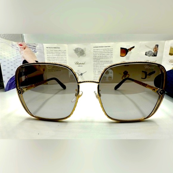 New! 👑CHOPARD IMPERIAL Sunglasses SCHG33S 2AMX, Authentic - Picture 3 of 16